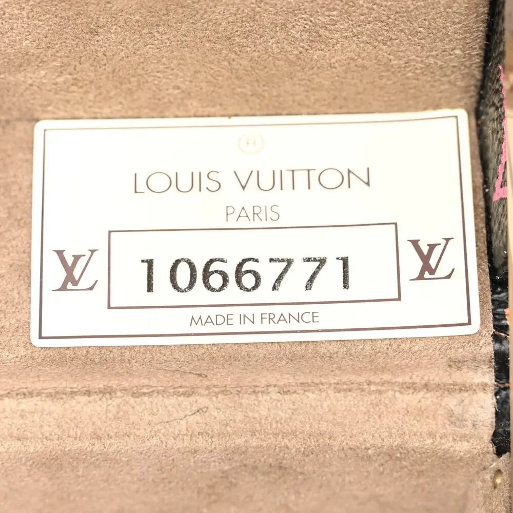 Louis Vuitton Murakami Trunk Multicolor Boite Flacons Vintage Train Case w/keys